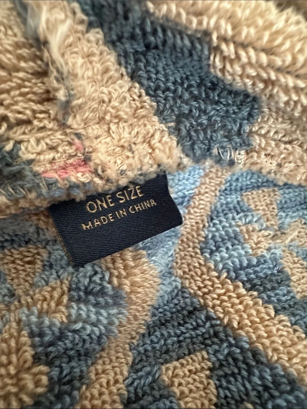 Pendleton Jacquard Adult Hooded Towel Canyonlands Poncho